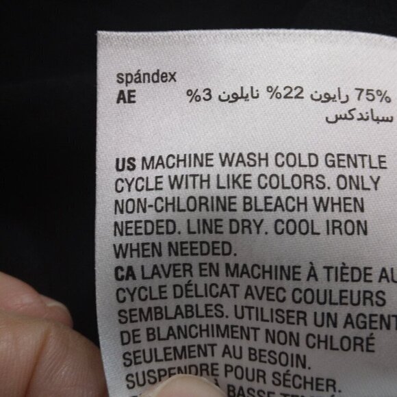 Bar III | Women's Black Grommet Tie A-Line Pull On Mini Skirt | Size S - Picture 6 of 6